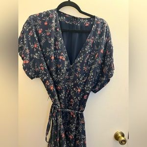 Paige large dress. A bit above the knee.